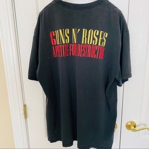 Fear of God Guns N’ Roses Boxy Tee Size Xl
